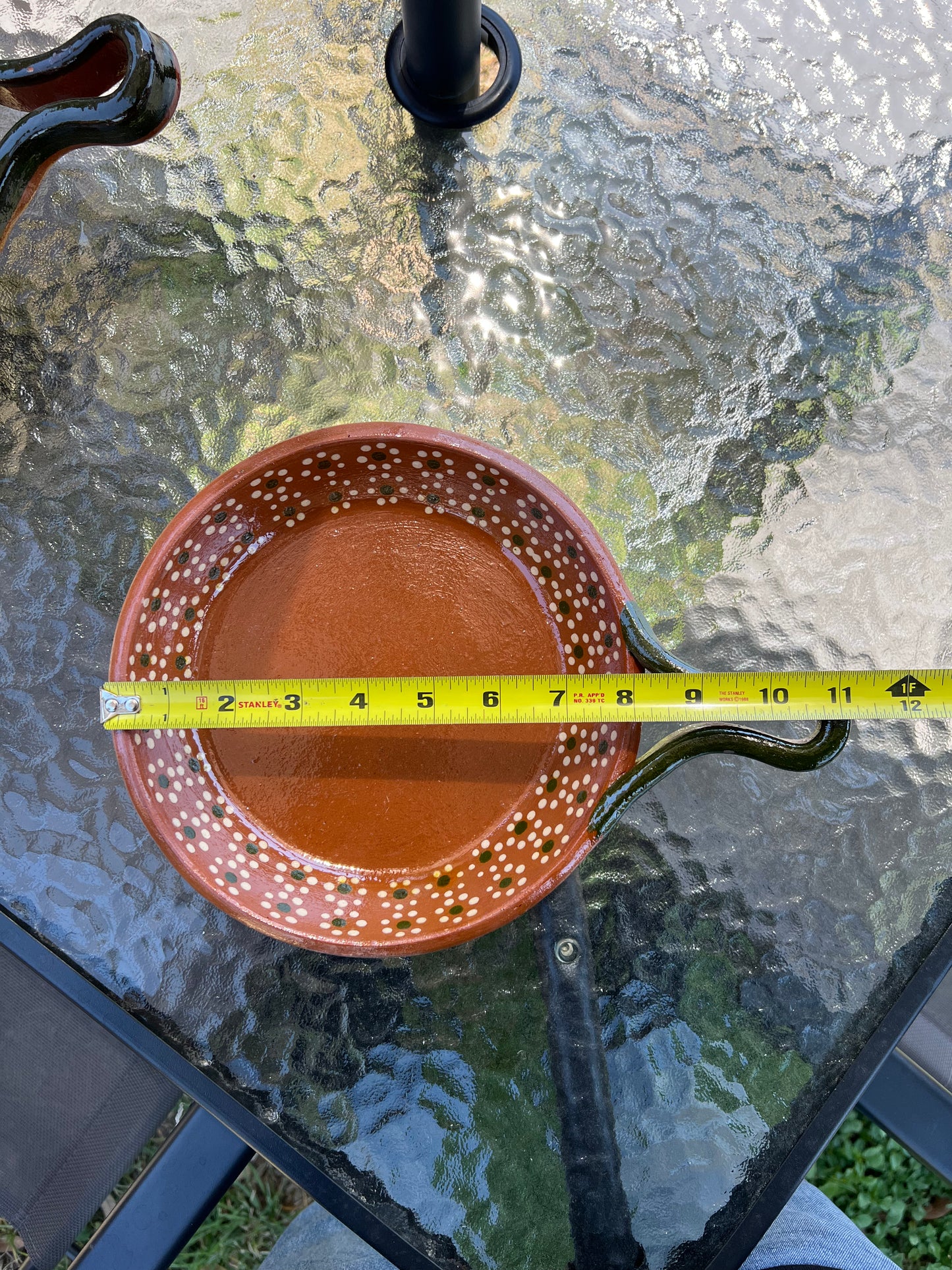 Set of 3 Traditional Earthenware Pans