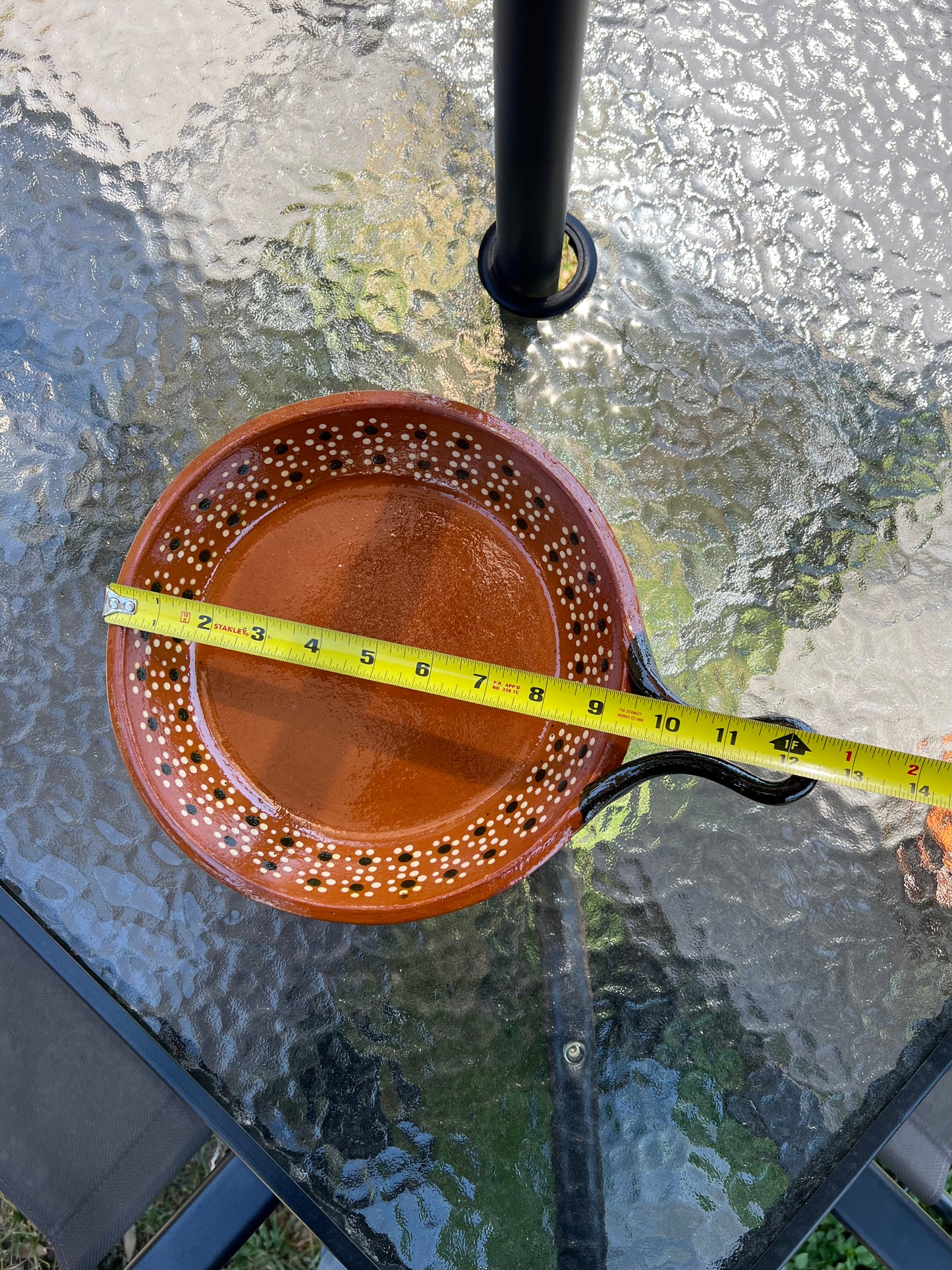 Set of 3 Traditional Earthenware Pans