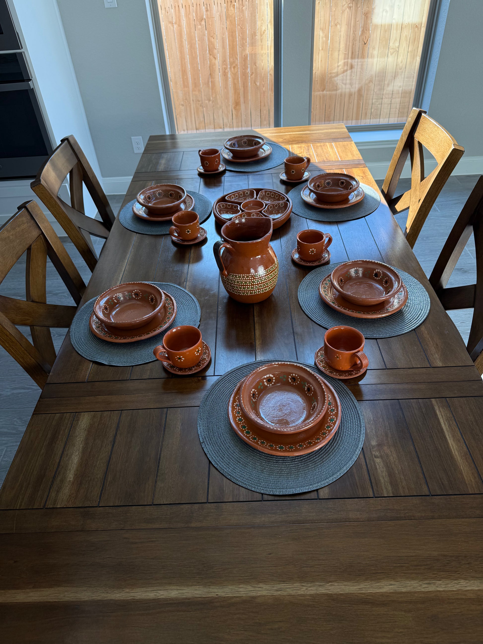 Barro Kitchenware Dinnerware Set for 6 People – 27 Pieces – La casa del barro