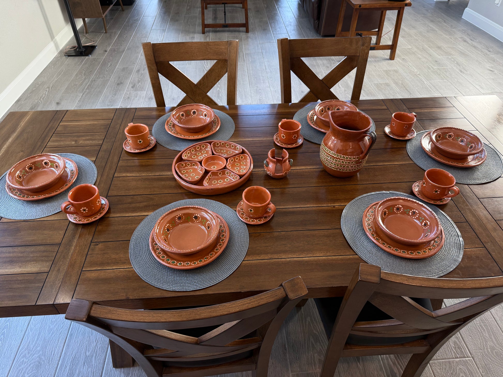Barro Kitchenware Dinnerware Set for 6 People – 27 Pieces – La casa del barro
