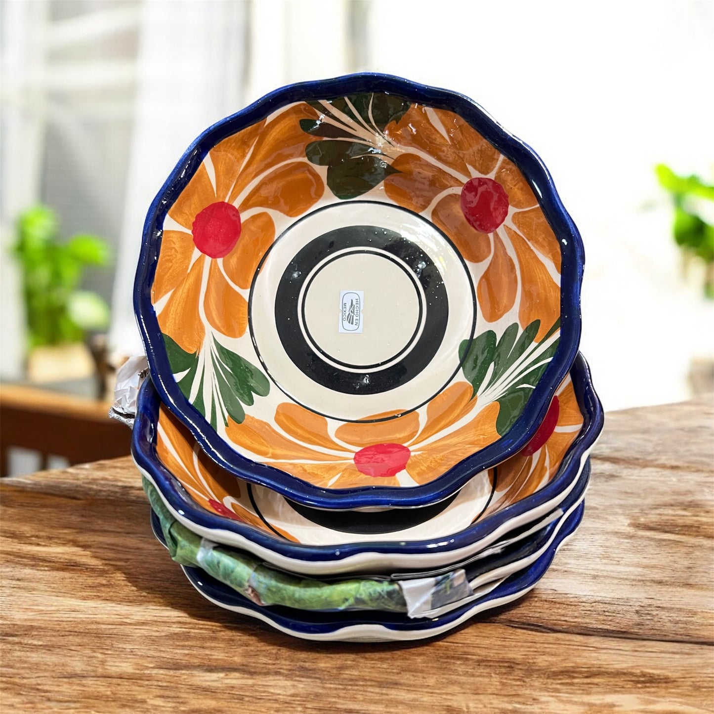 6-Menudo Bowls/ 6-Platos para menudo
